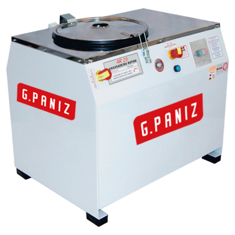 Amassadeira Rápida Trifásica 25 Kg G.Paniz Epóxi AR-25-380v