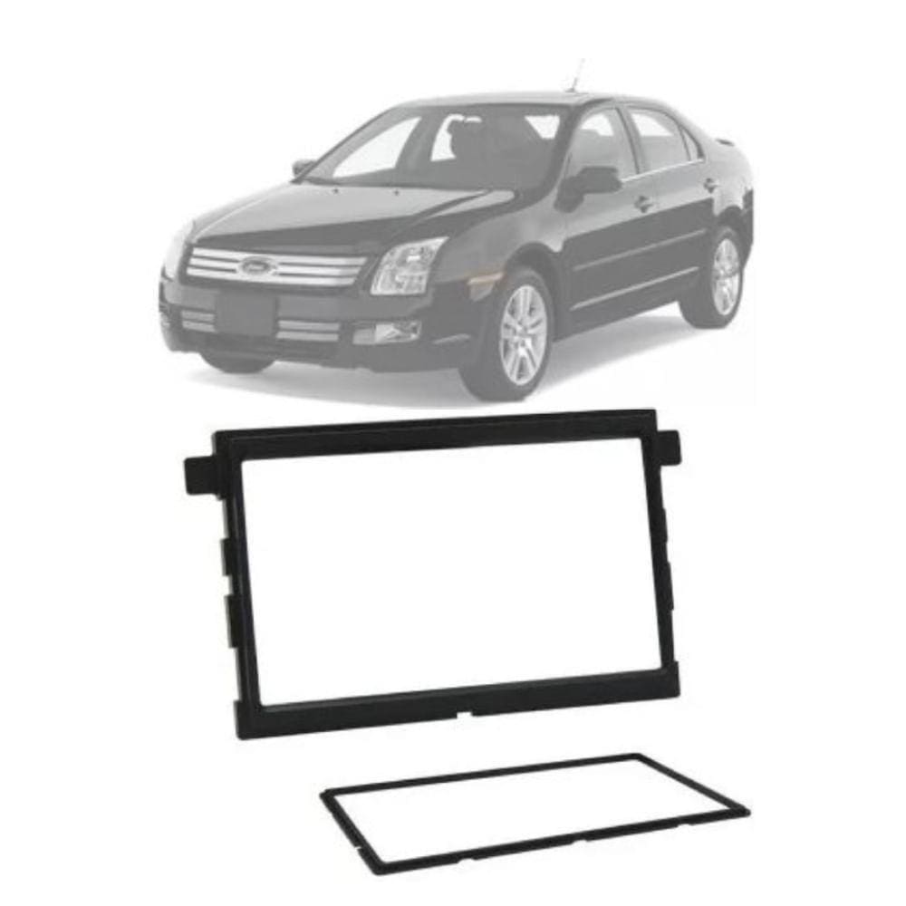 Moldura Fiamon 2 Din 4058 preta Ford Fusion de 2005 até 2009