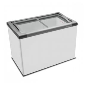 Freezer Horizontal Metalfrio 292 Litros Tampa De Vidro NF30SB Supra Branco -127v