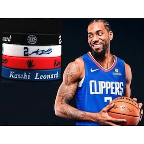 Pulseira Kawhi Leonard Los Angeles Clipper Toronto Basquete