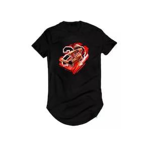 Camiseta Longline Michael MJ Chicago Dennis Rodman Basquete