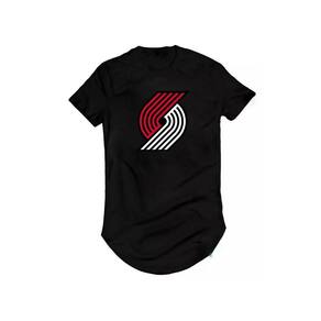 Camiseta Longline Portland Blazers Damian Lillard Basquete