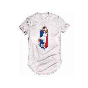 Camiseta Longline Dirk Nowitzki Dallas MaverickssBasquete