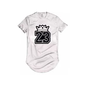 Camiseta Longline King James King 23 LA Cavalier Basquete