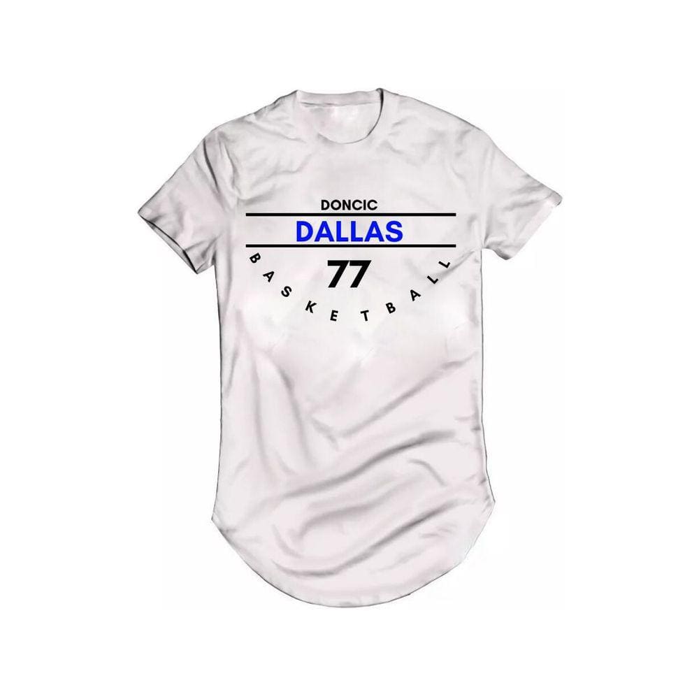 Camiseta Longline Basquete Luka Doncic Dallas Maverickss