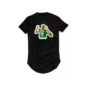 Camiseta Longline Pierce 34 Boston Bill Russell Basquete