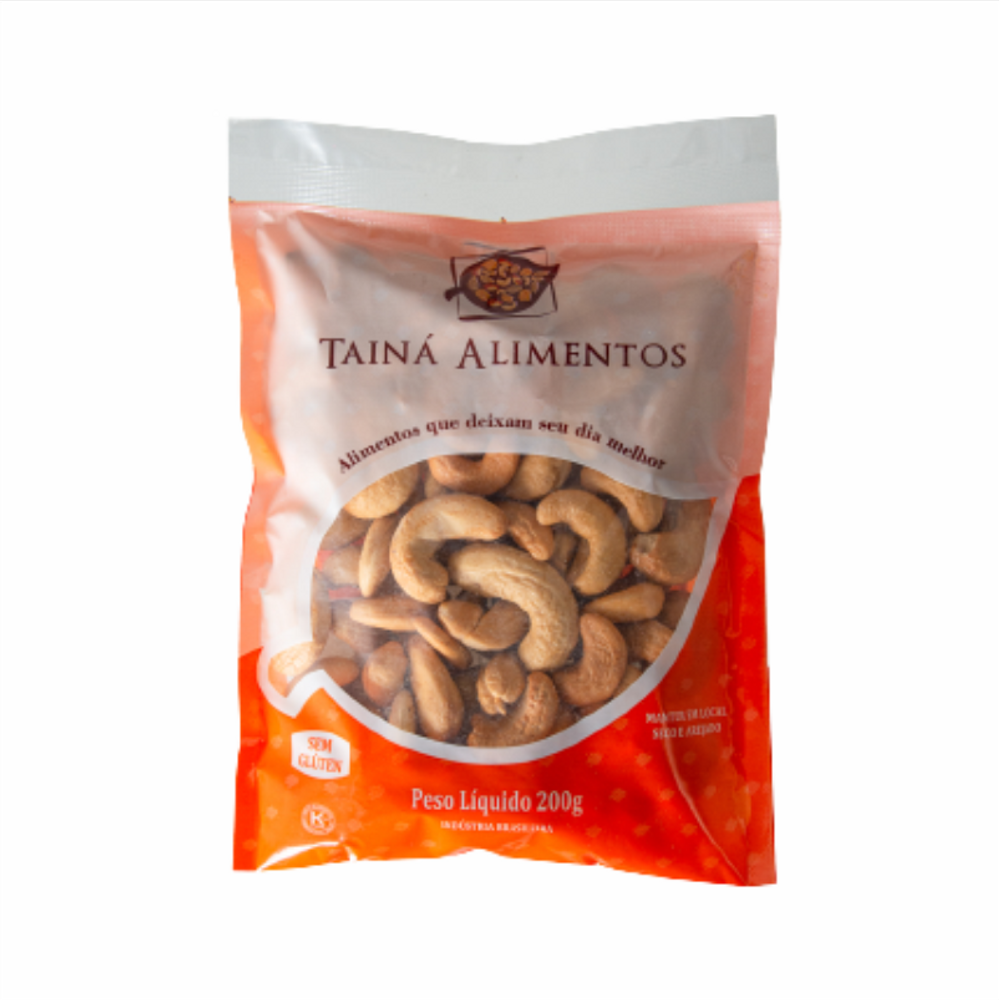 Castanha de Caju W1 Torrada sem Sal Tainá Alimentos 200g