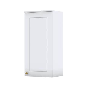 Armário Aéreo 1 Porta 40 cm Nova York Branco HP - Henn