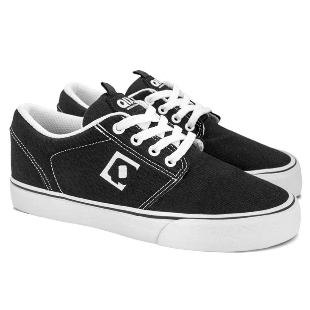 Tênis Qix Combat 3 Lona Vulcanizado Preto Branco