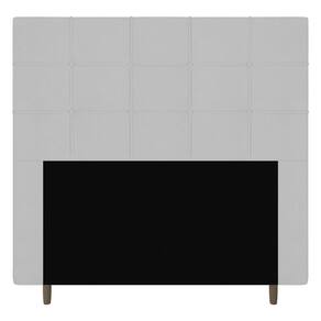 Cabeceira Cama Box Solteiro Leiria 90cm Corano Branco