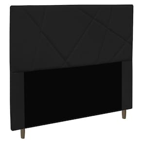 Cabeceira Cama Box Solteiro Mali 90cm Corano Preto