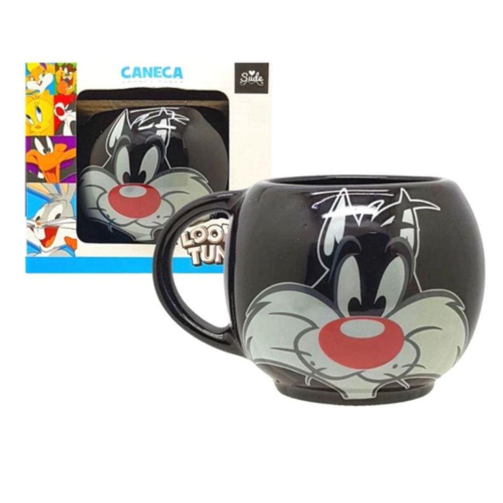 Caneca Oval Frajola: Looney Tunes