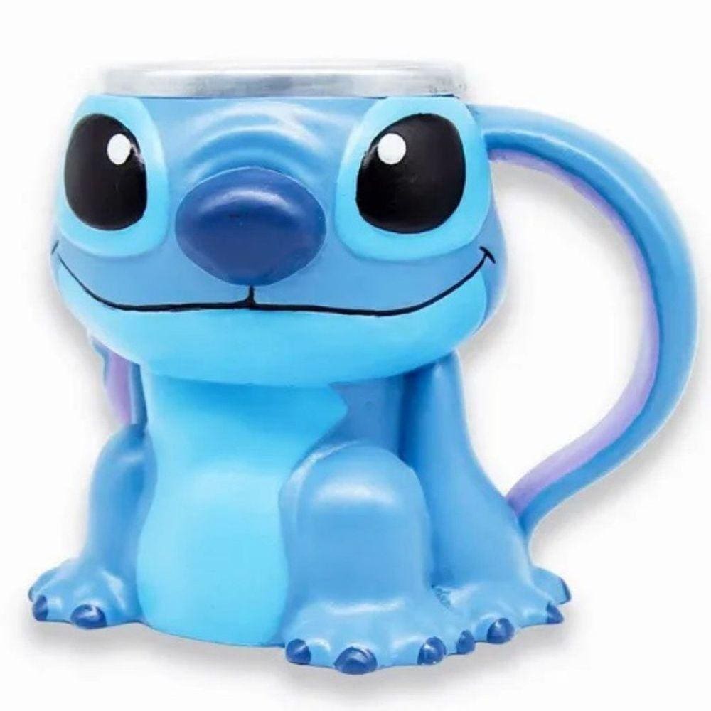 Caneca De Resina 3D Stitch: Disney