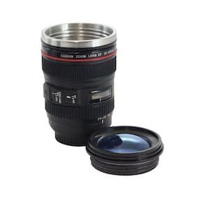 Caneca Térmica Com Tampa Lente Canon 24-105mm: FS