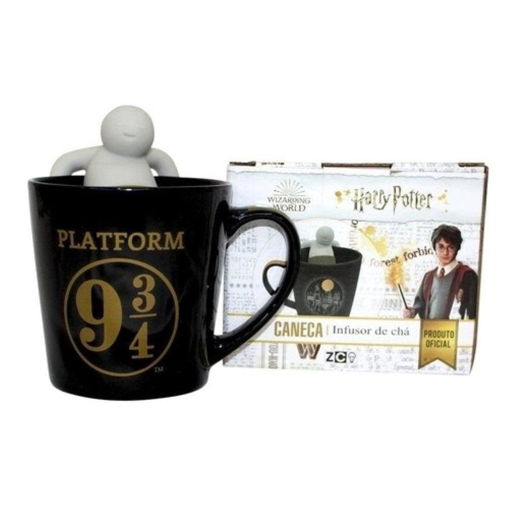 Caneca Buck Hogwarts com Infusor para Chá: Harry Potter