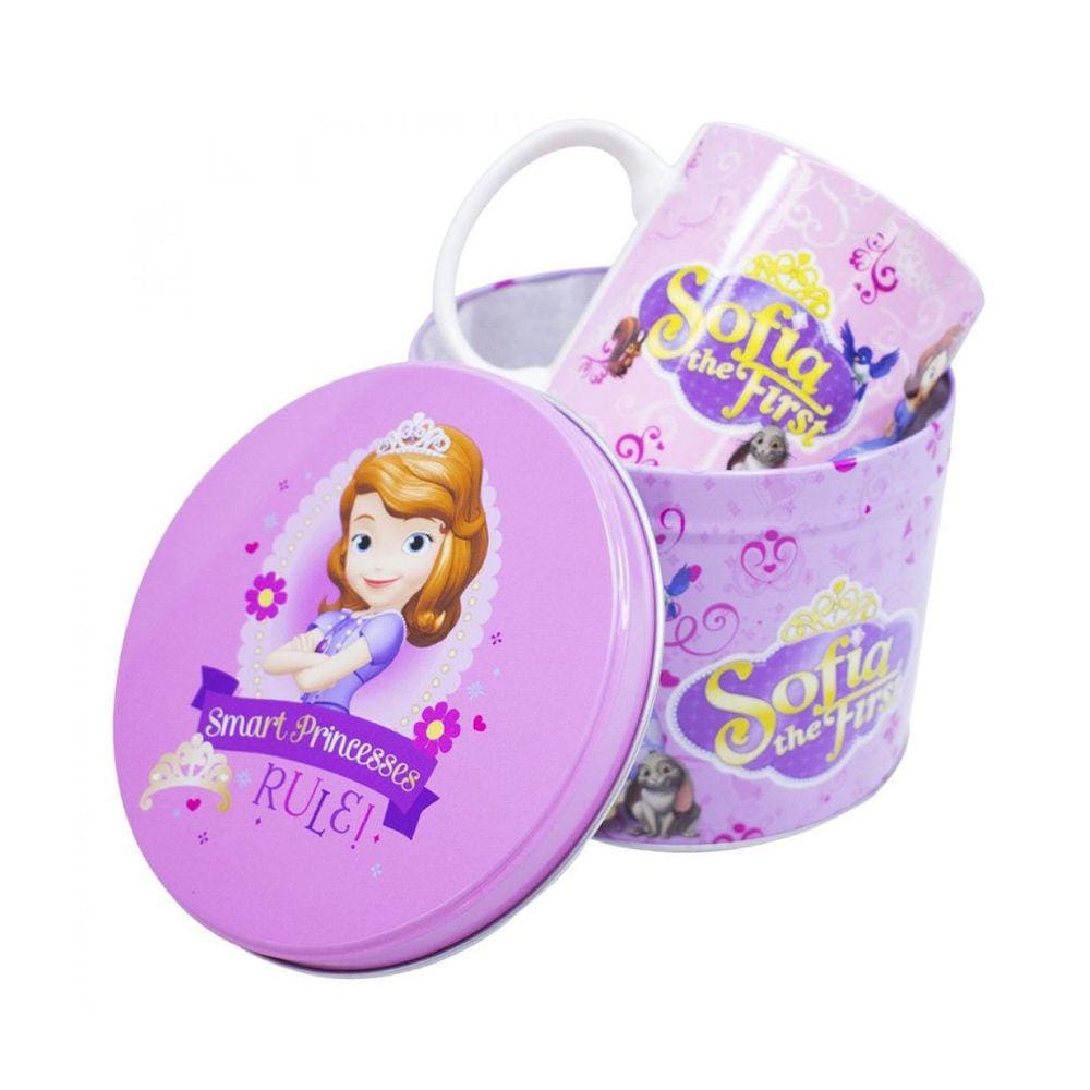 Caneca De Porcelana Na Lata Princesinha Sofia: Disney