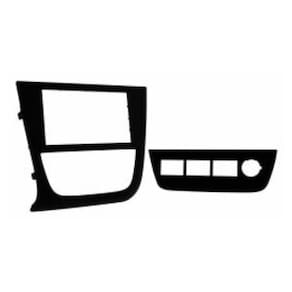 Moldura Fiamon 2 Din 4283 preto fosco para Gol G5