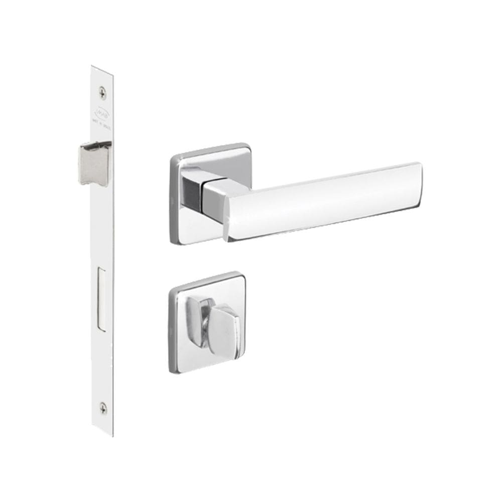 Fechadura Para Banheiro Metro Light IMAB Máquina 55 Mm Cromada