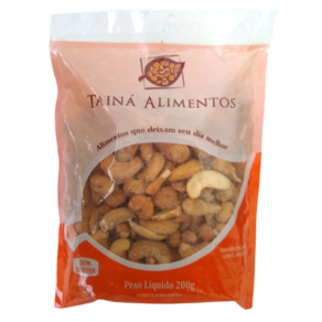 Castanha de Caju W1 Torrada com Sal Tainá Alimentos 200g