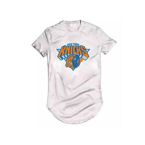 Camiseta Longline New York Knickss Carmelo Anthony Basquete