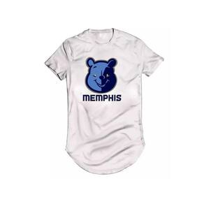 Camiseta Longline 2020 Memphis Grizzliess Ja Morant Basquete