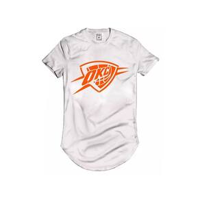 Camiseta Longline Okc City Thunder Westbrick KD Basquete