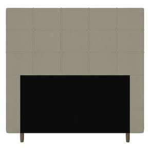 Cabeceira Cama Box Casal Leiria 140cm Corano Bege
