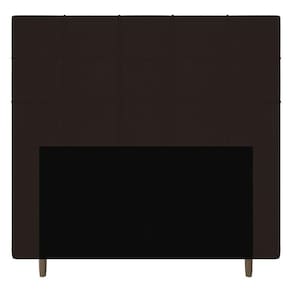 Cabeceira Cama Box Casal Queen Size Leiria 160cm Marrom