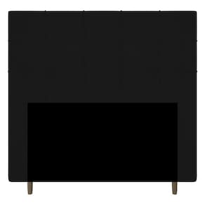 Cabeceira Cama Box Casal Queen Size Leiria 160cm Preto