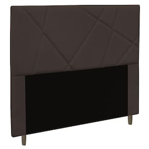 Cabeceira Cama Box Solteiro Mali 90cm Corano Marrom