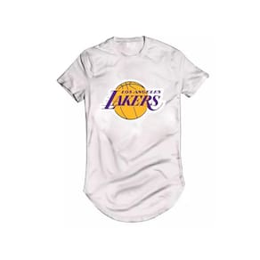 Camiseta Longline Los Angeles King James Bryant Basquete