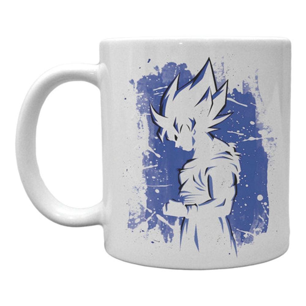 Caneca Dragon Ball Animes Geek Desenho - Branco