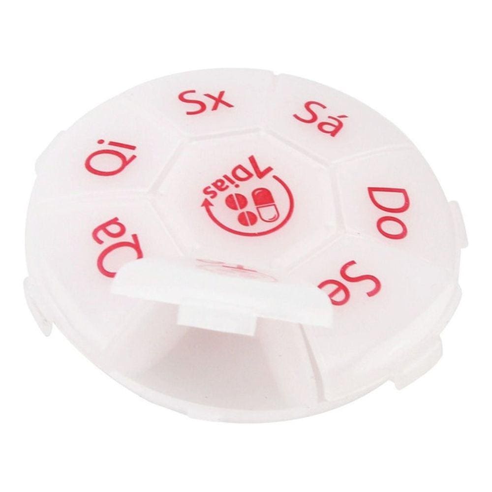 Porta Comprimidos 7 Dias Organizador De Medicamentos Semanal