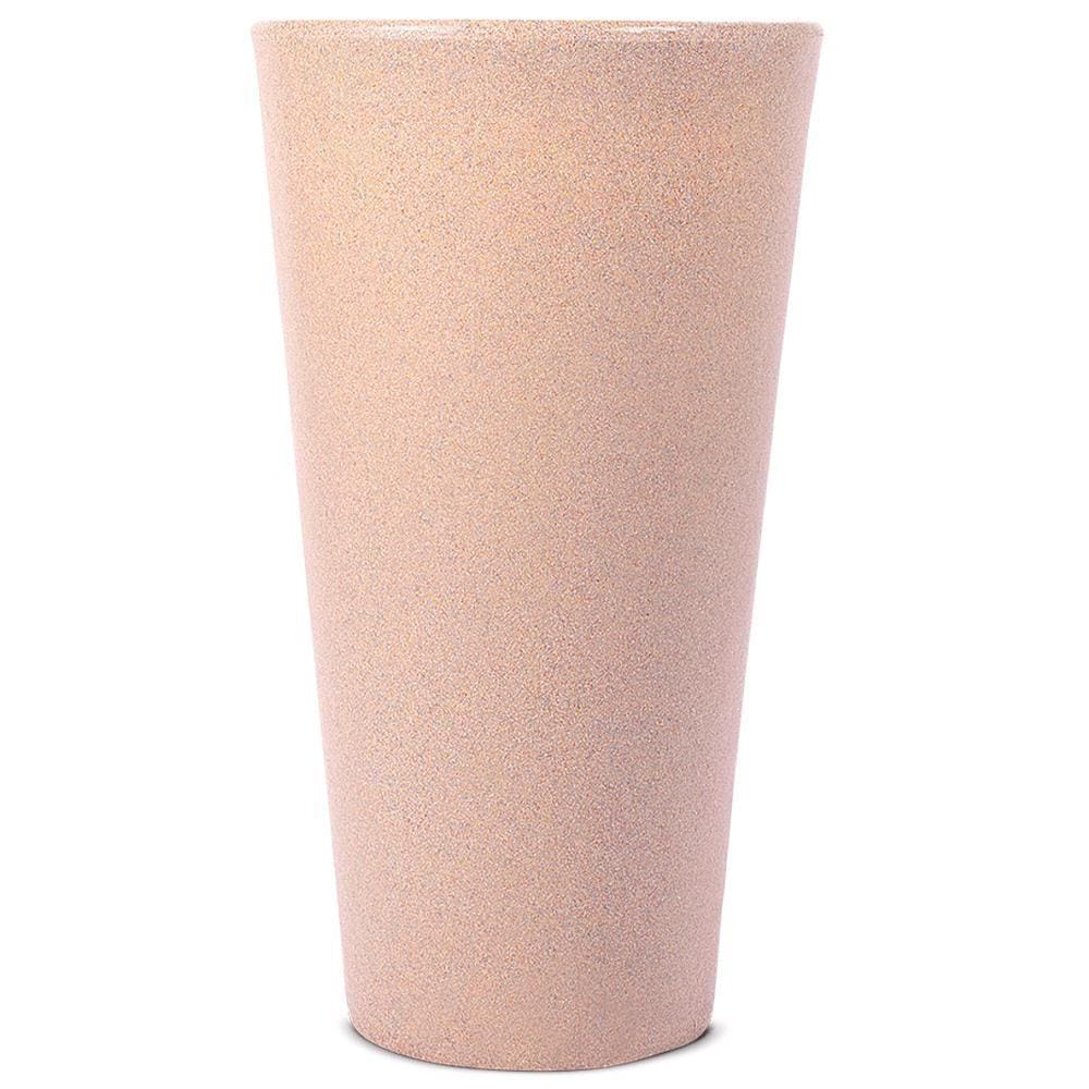 Vaso Cônico Aldora Bege 45cm Afort