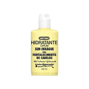 Creme Hidratante Capilar Gota Dourada Fortal Sem Enxague 320ml