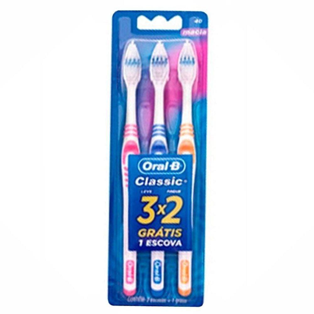 Escova Dental Oral-B Classic Leve 3 pague 2