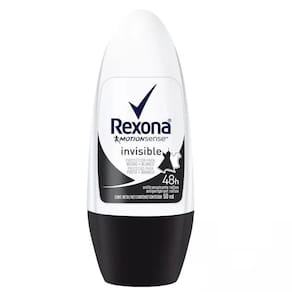 Desodorante Roll On Rexona Invisible Feminino 50ml