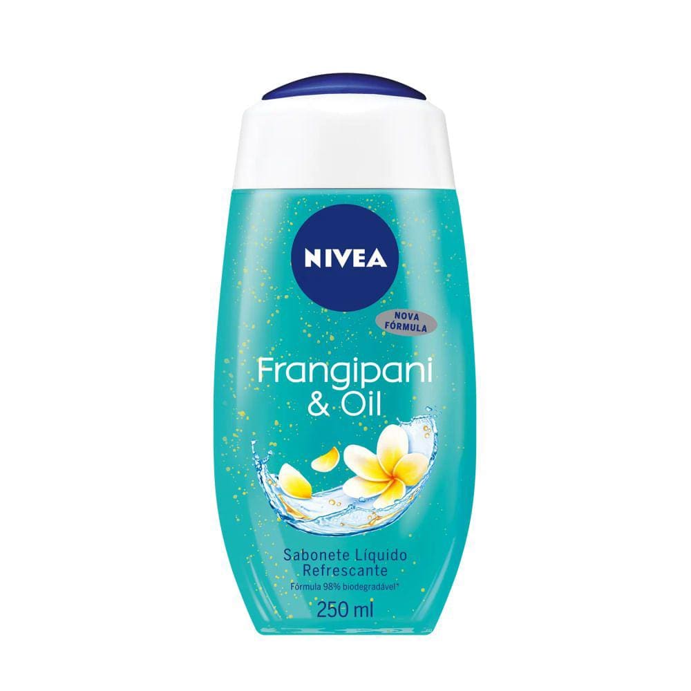 Sabonete Líquido Nívea Creme Frangipani & Oil 250ml