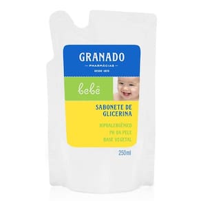 Sabonete Liquído Refil Glicerina Bebê Granado Tradicional 250ml
