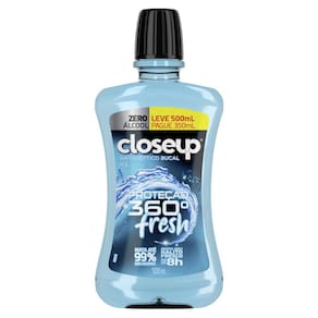 Antisséptico Bucal Closeup Ice sem Álcool 500 Ml