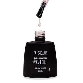 Top Coat Fixador Risqué Diamond Gel Cremoso 9,5ml