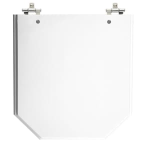 Assento Laqueado Atrium Branco Tampa Para Vaso Incepa Em Mdf