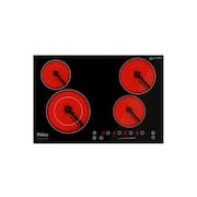 Fogão Cooktop Elétrico Philco Volcano Vitrocerâmico 4 bocas PCT44VC Preto 220v