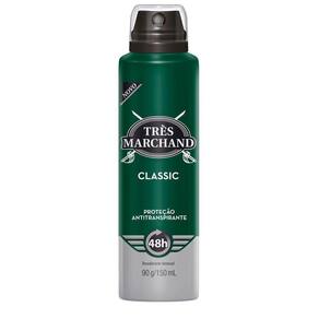Desodorante Aerosol Très Marchand Classic 150ml