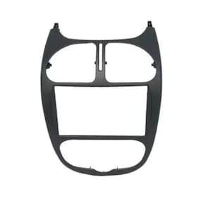 Moldura Fiamon 2 Din Peugeot 206 2004 até 2008 Grafite