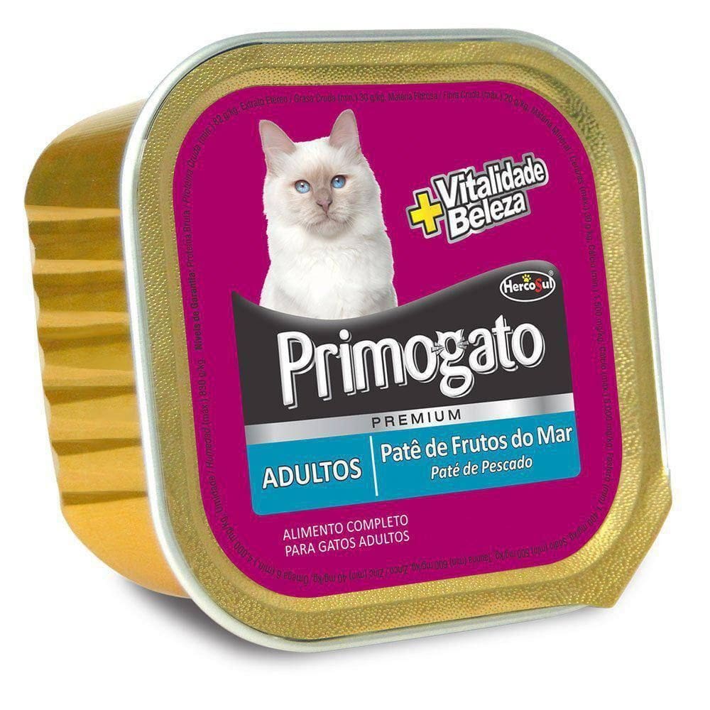 Pate Premium Primogato Frutos Do Mar 150Gr