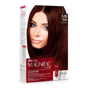 Kit Coloração Creme Amend Magnific Chocolate Intenso 5.35