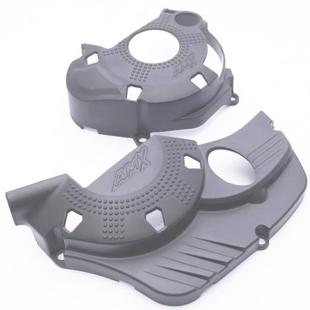 Protetor Tampas Laterais do Motor AMX CRF 250F Cinza