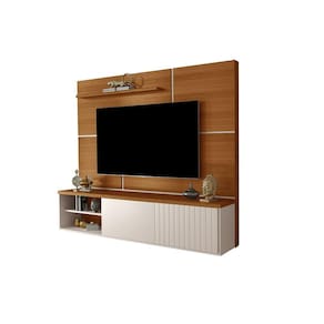 Painel Home Rivoli Com Portas de correr TV até 75 Polegadas Luapa Móveis