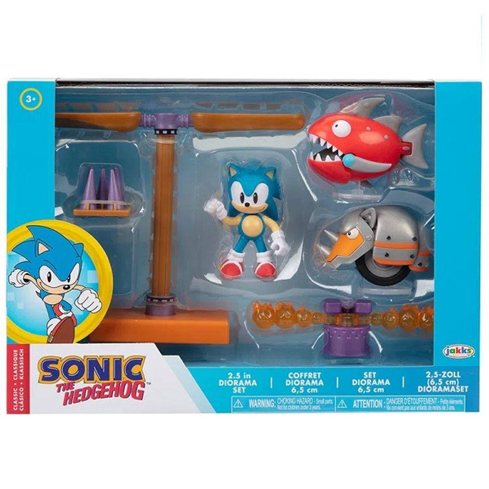 Kit 4 Bonecos Colecionaveis Filme Sonic 2 Candide 3411 - N/A